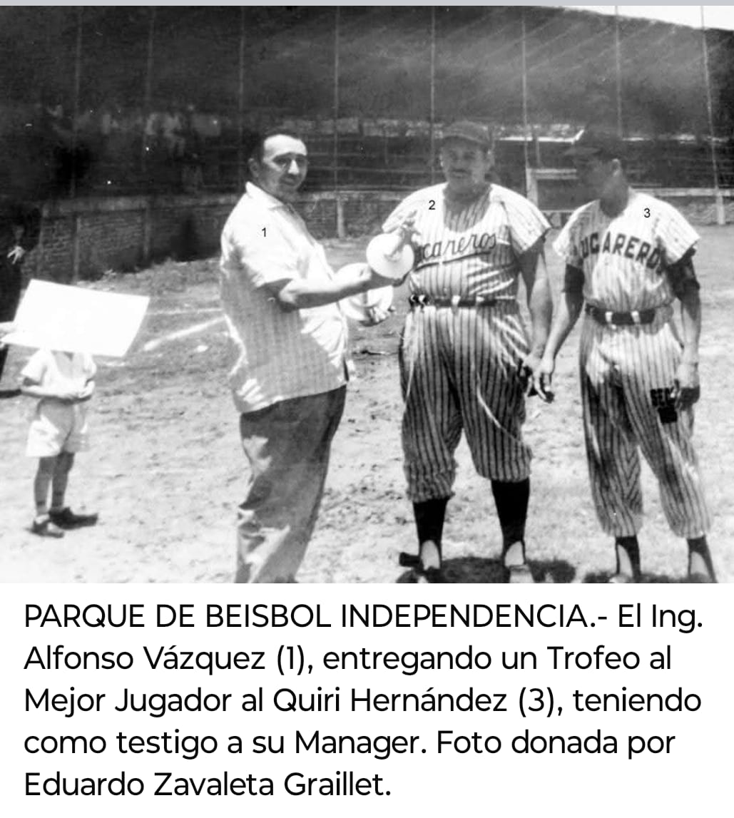 Foto en memoria de Ing. Alfonso Vázquez Díaz