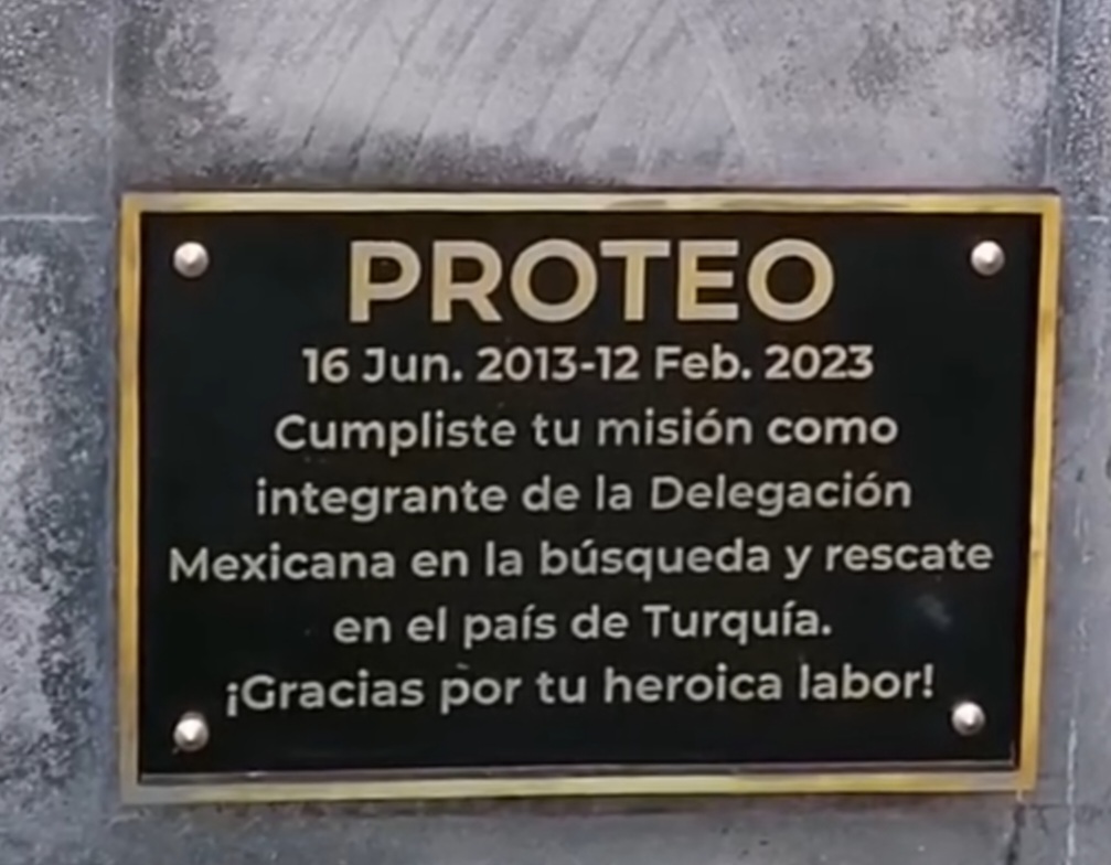 Foto en memoria de Proteo